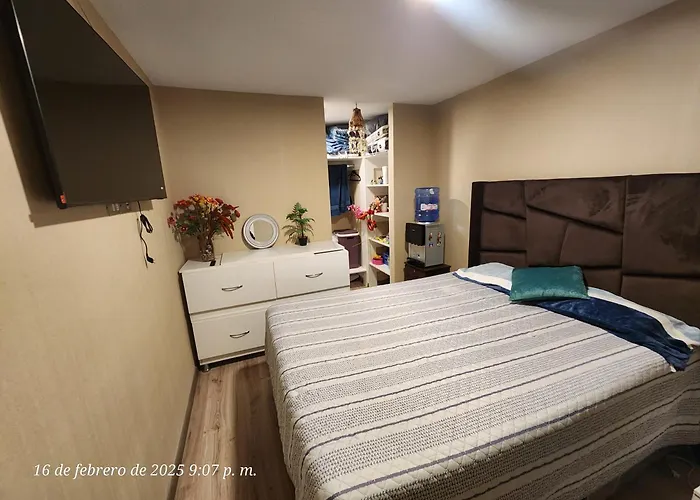 Habitacion Amplia, Amoblada En Departamento Moderno Cerca A Aeropuerto Arequipa